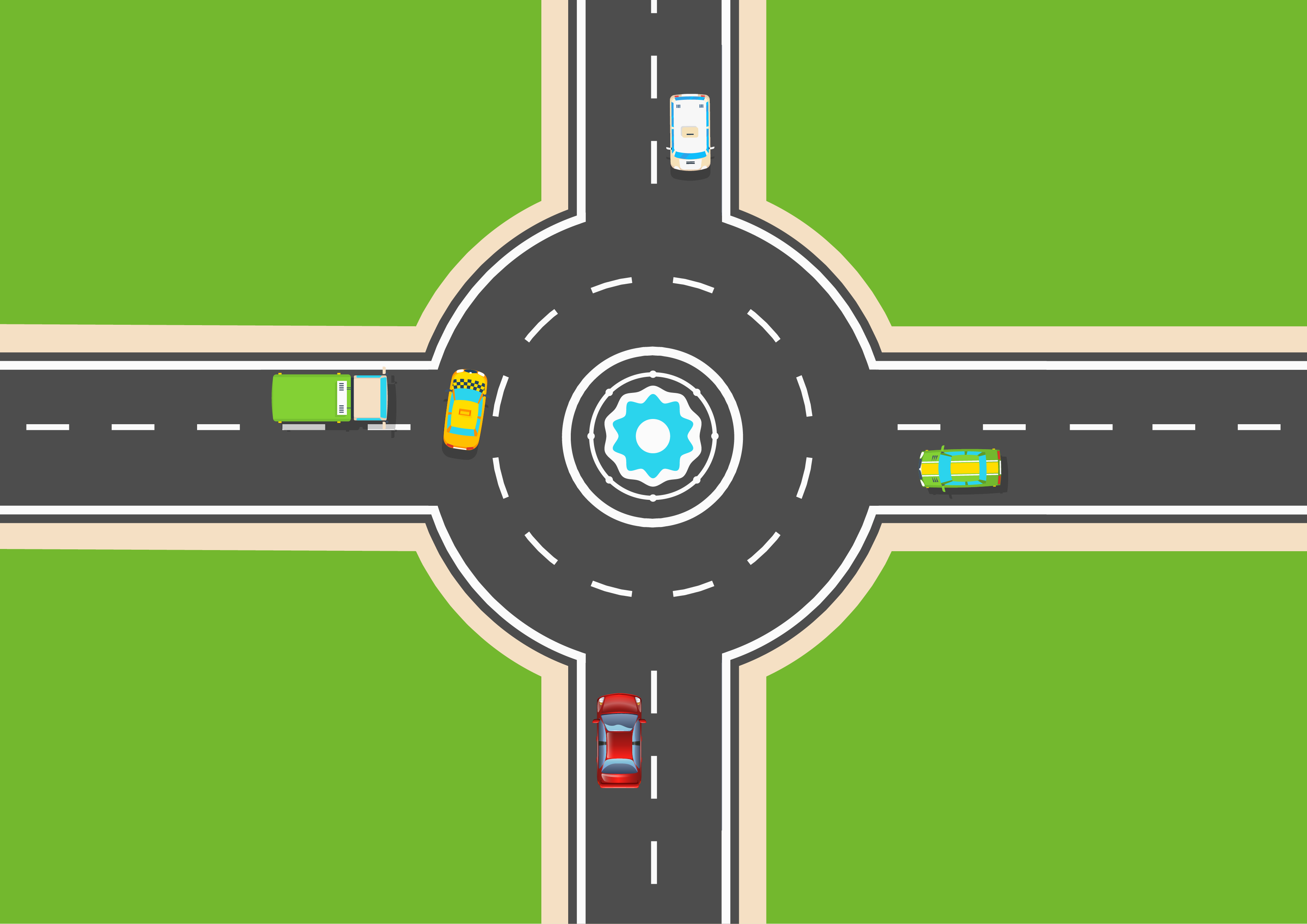 7.Roundabout with entryinside traffic priority-01.png